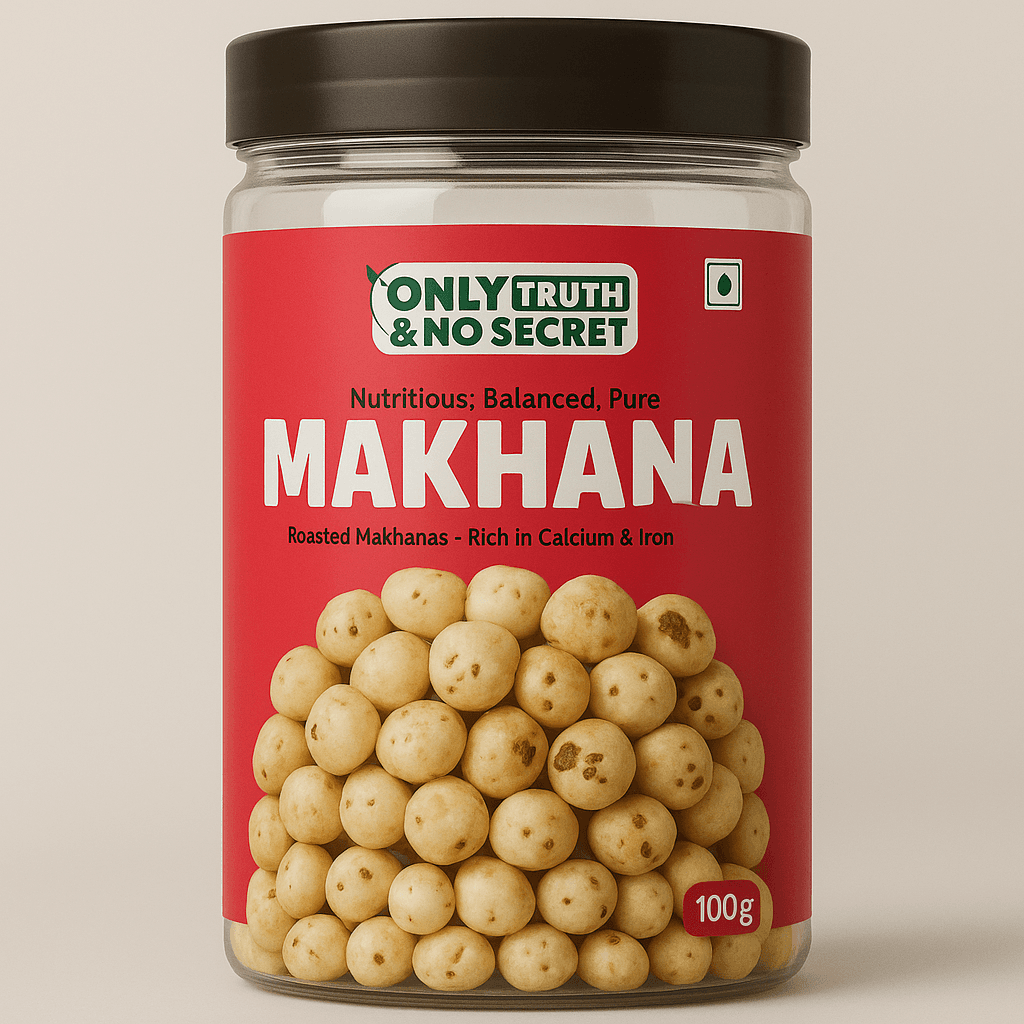 Roasted Makhana Himalayan Salt & black pepper 80g